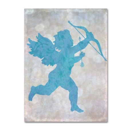 Cora Niele 'Cupid Blue' Canvas Art,18x24